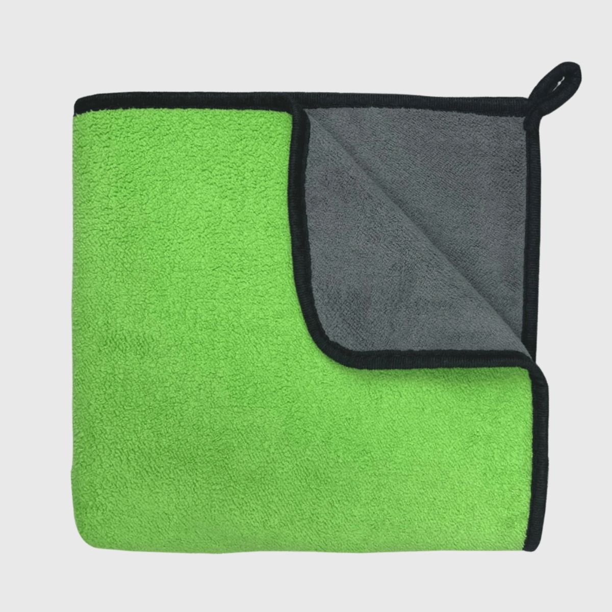 Serviette hyper absorbante pour chien vert
