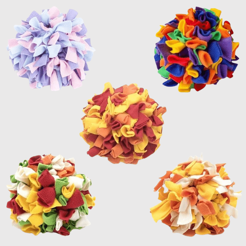 Tapis de fouille en forme de boule