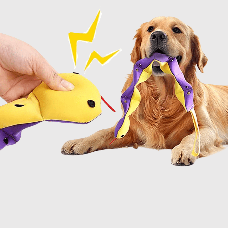 Tapis de fouille en forme de serpent pouet pouet