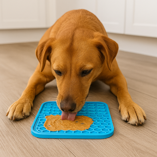 Tapis de lechage chien ventouse cuisine