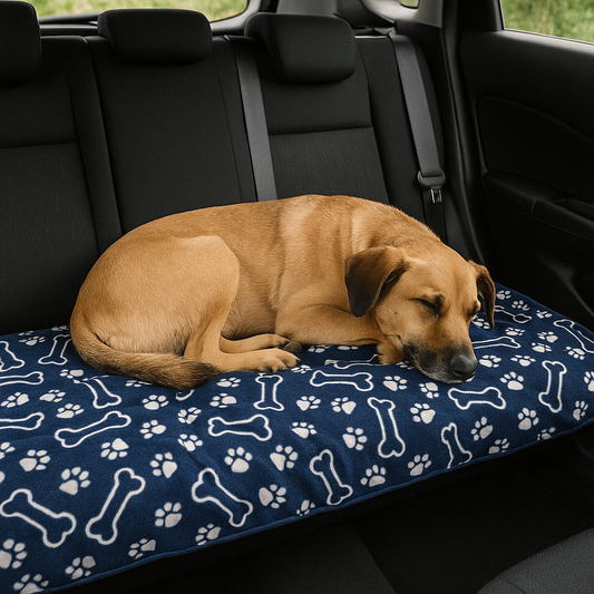 Tapis de voyage pour chien en voiture