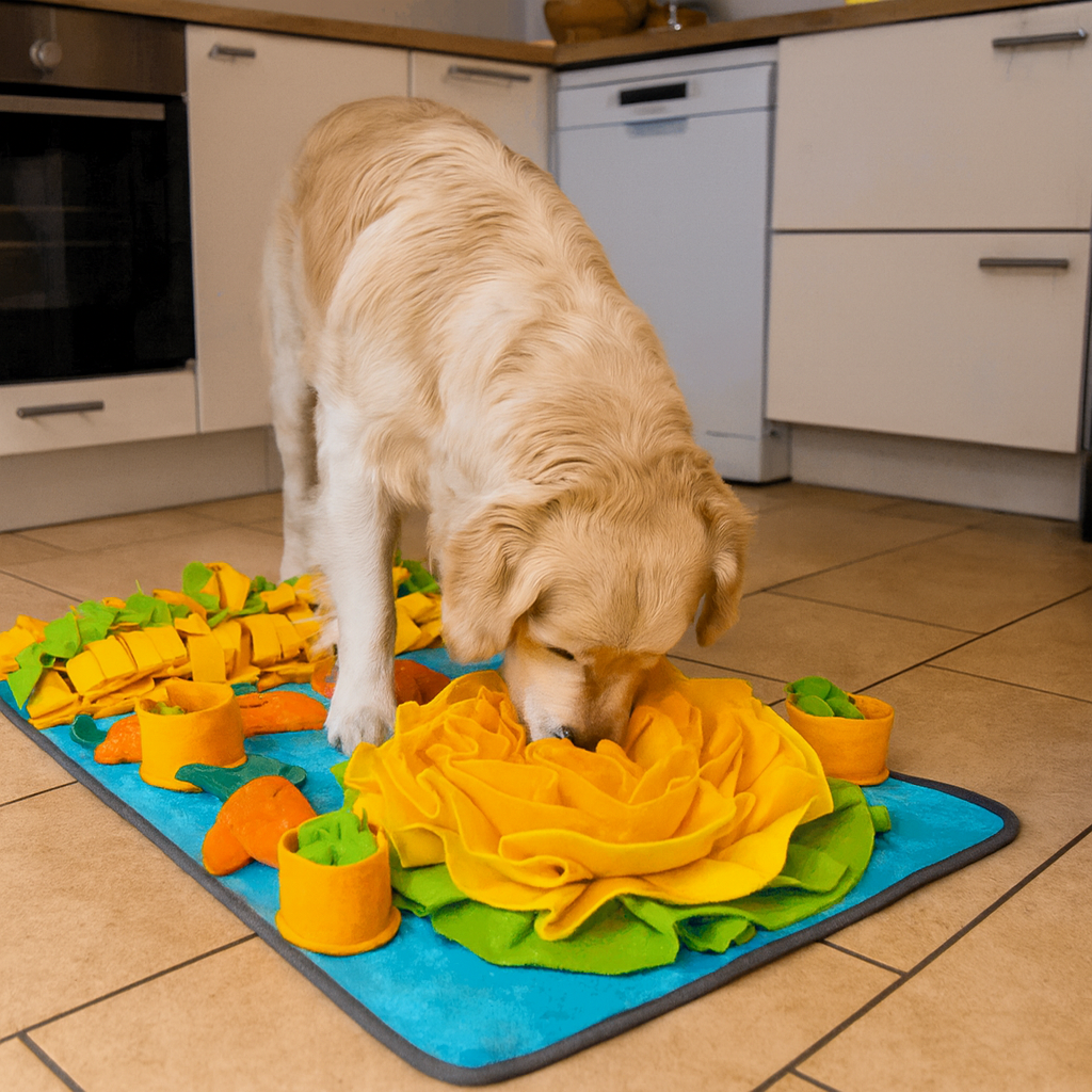 kit tapis de fouille chien cuisine