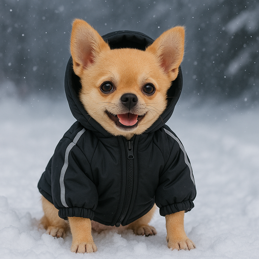 manteau pour chien grand froid hiver noir