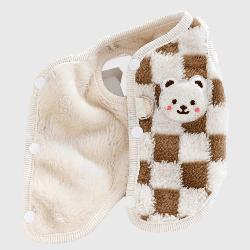 pull chaud pour chien ouvert