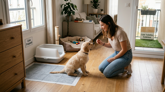 Apprendre la propreté à son chiot : le guide pas à pas