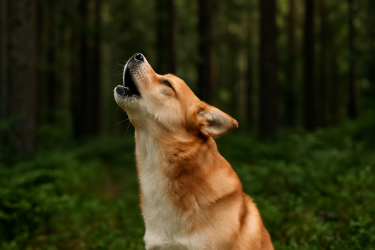 pourquoi mon chien fait le loup