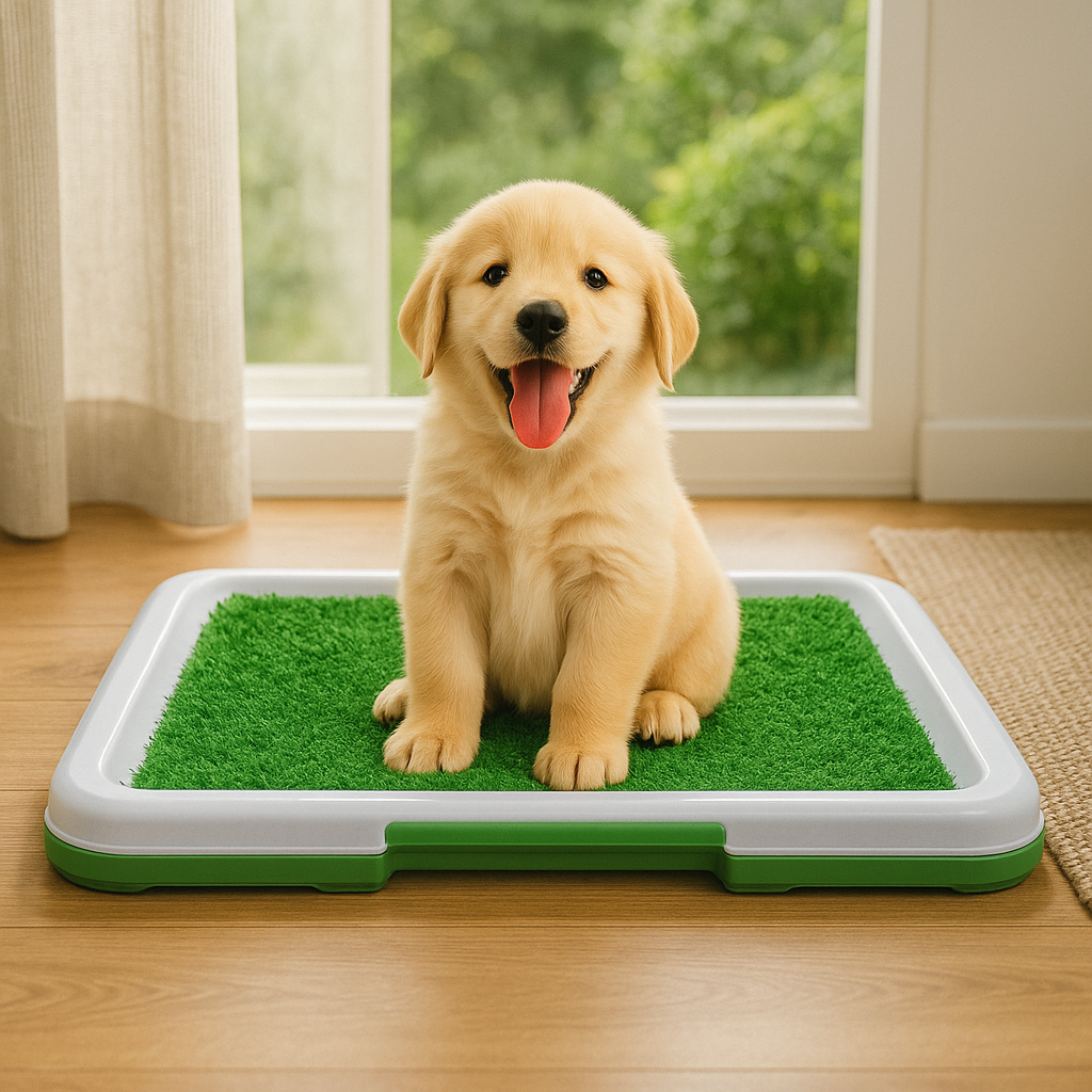 Bac litière pour chien