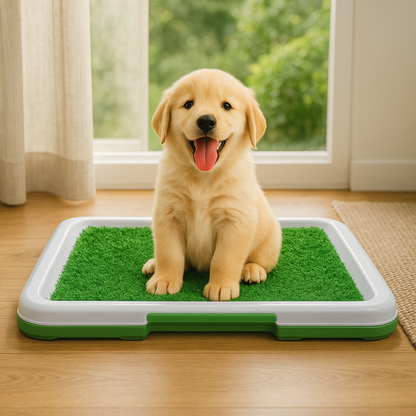 Bac litière pour chien