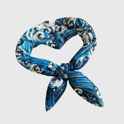 Bandana pour chien Noeud bleu