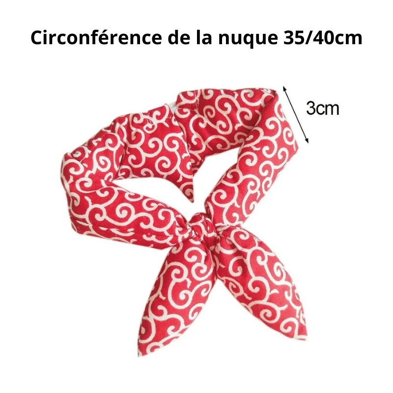 Bandana pour chien Noeud taille