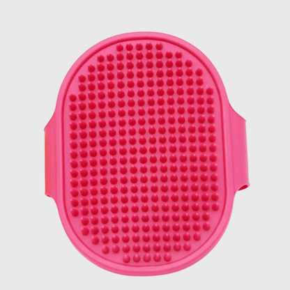 Brosse pour chien ronde rose