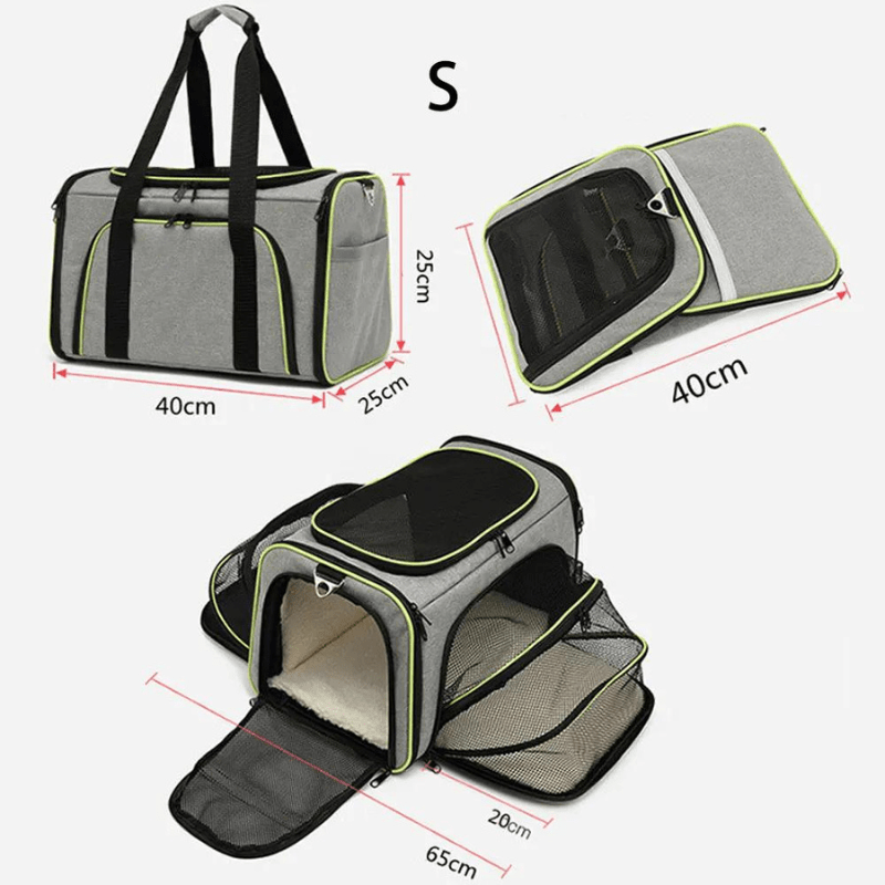 Caisse de transport chien pliable taille S