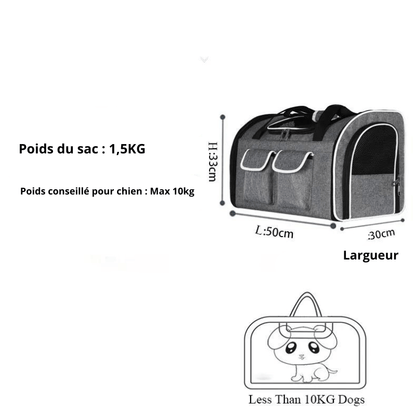 Caisse de transport chien pour voiture taille