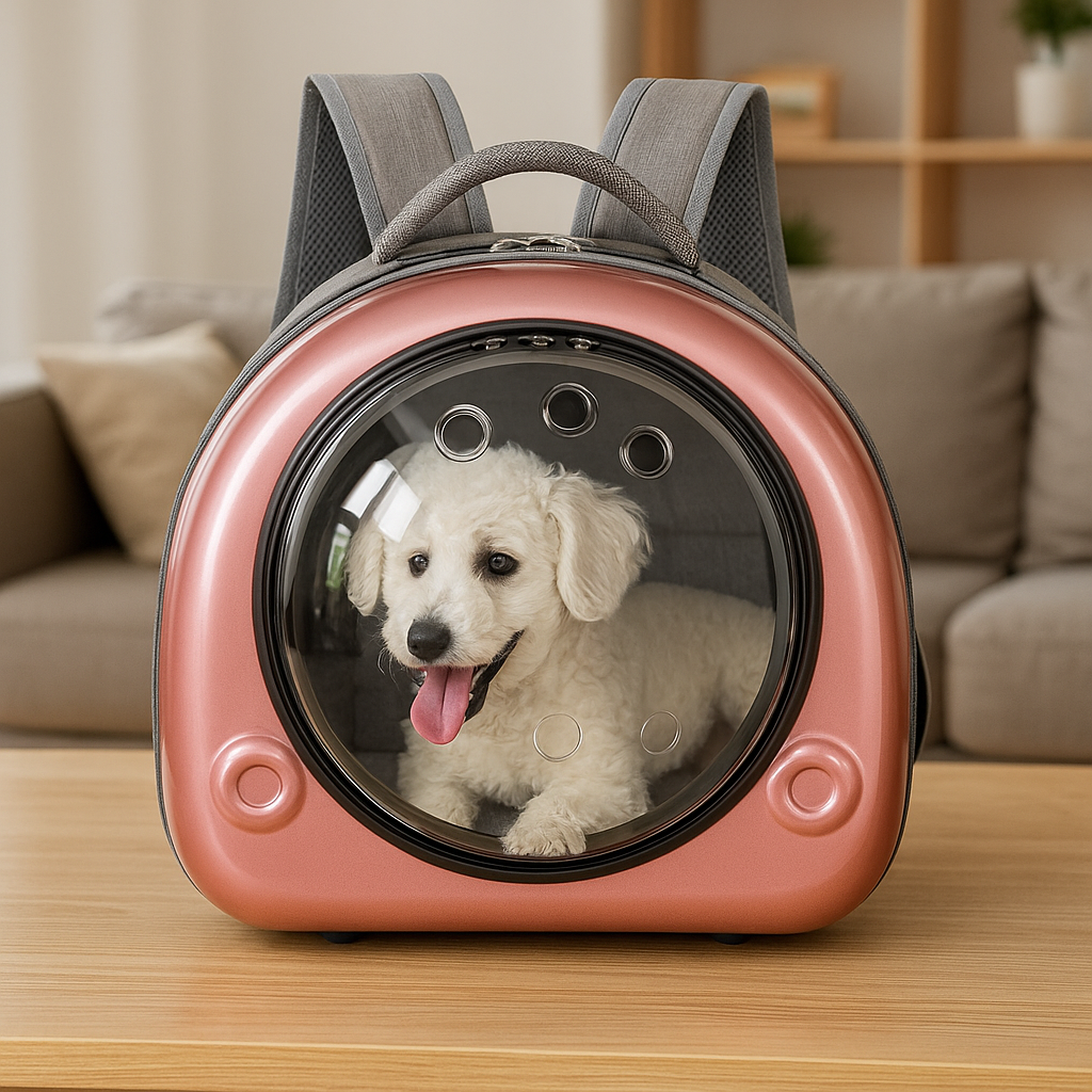 Caisse de transport petit chien intérieur