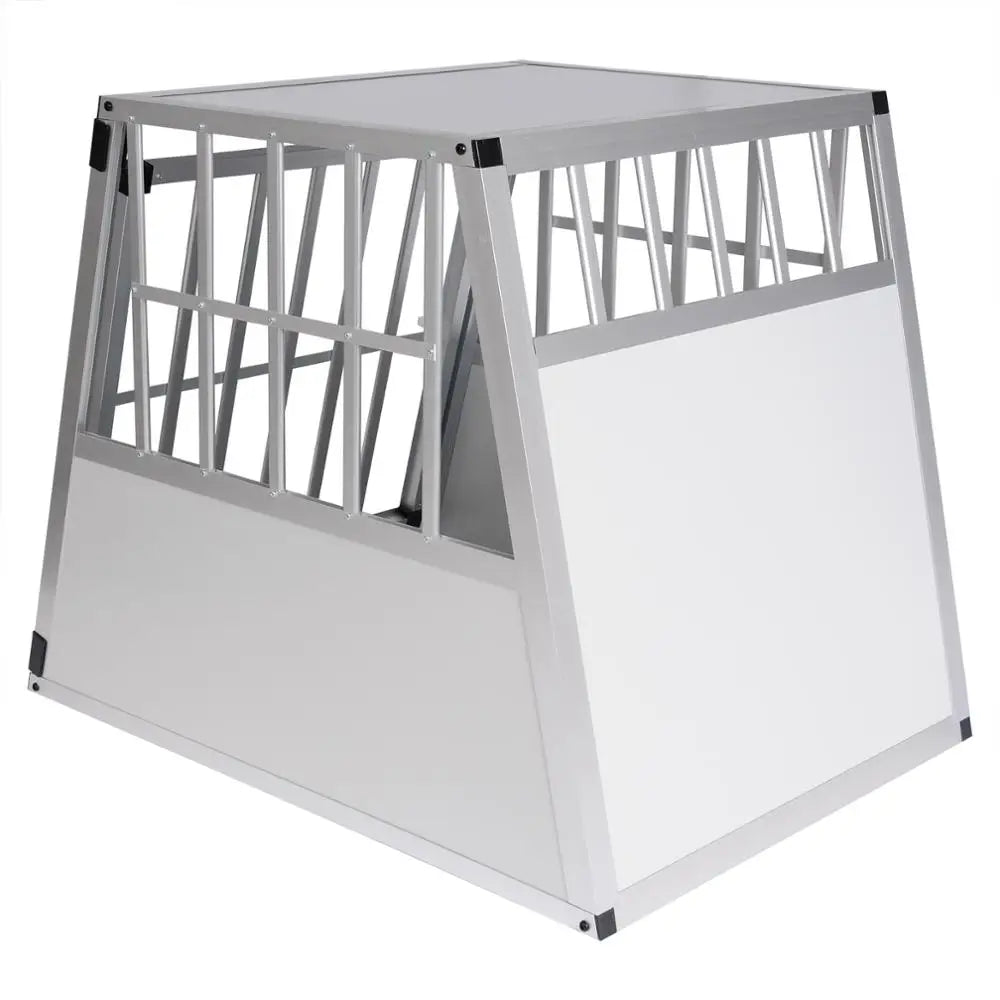 Caisse de transport pour chien XXL blanc