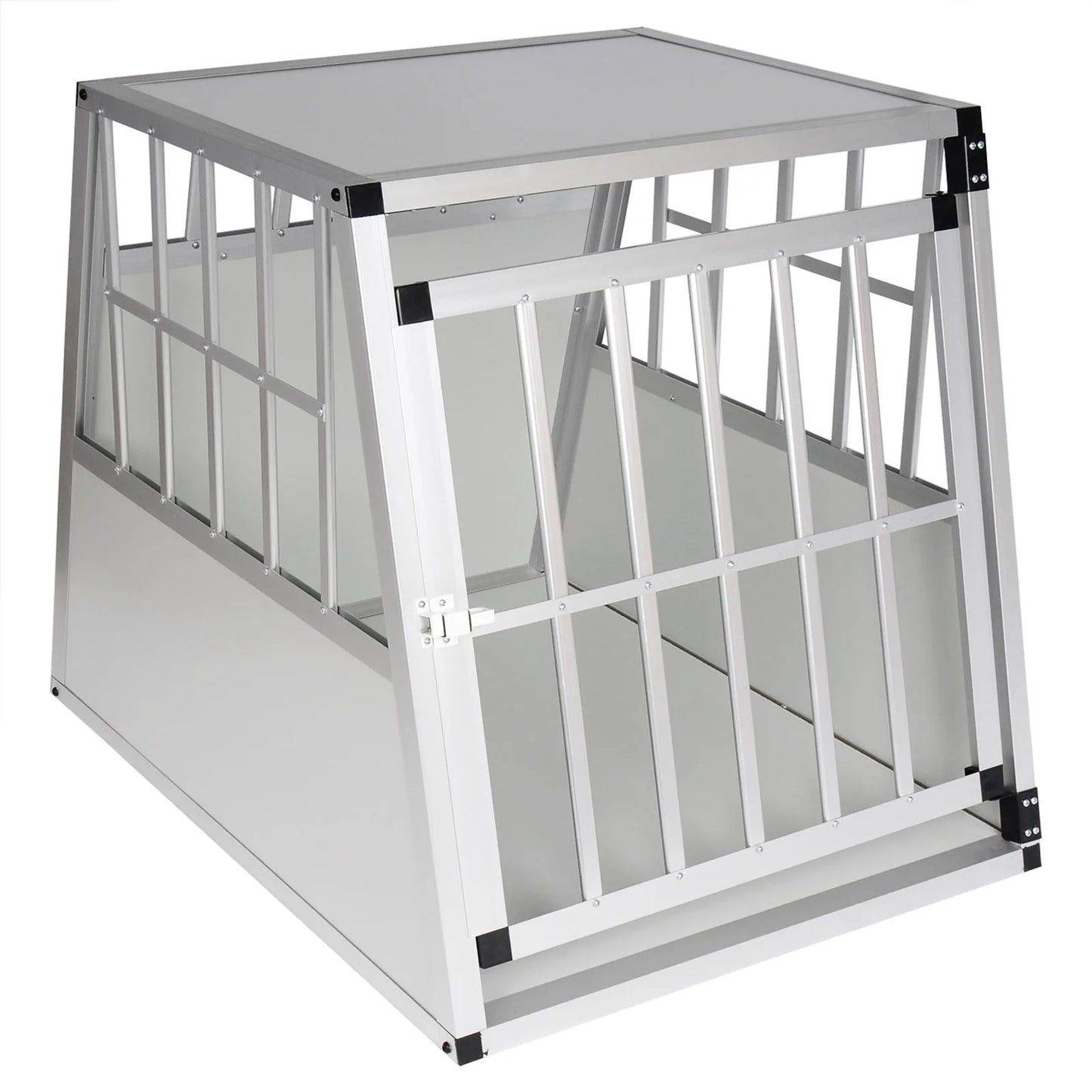 Caisse de transport pour chien XXL gris