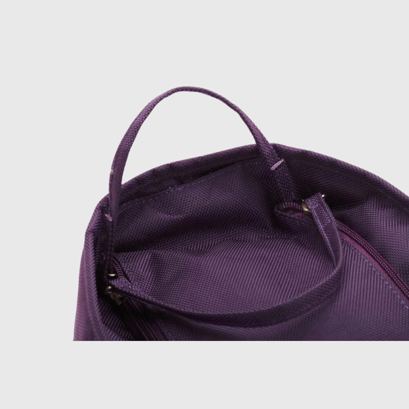 Caisse de transport pour chien violet zoom