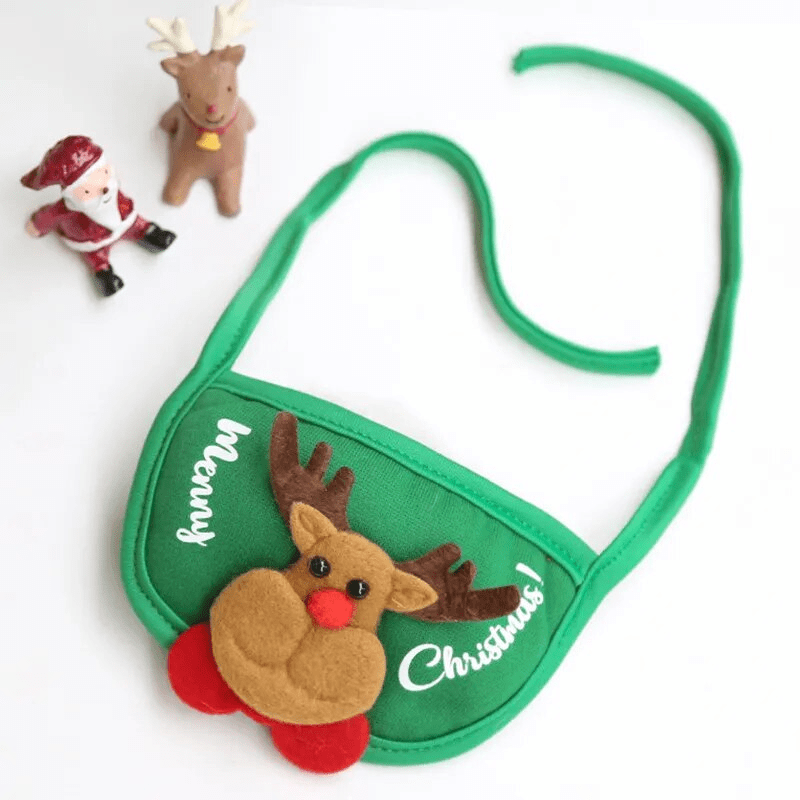 Casquette pour petit chien fête de fin d'année tablier vert