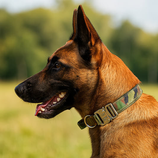 Collier chien militaire