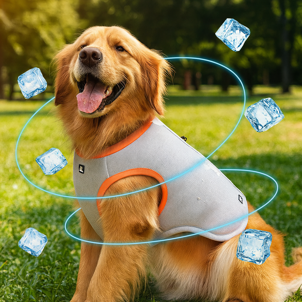 Gilet rafraîchissant pour chien