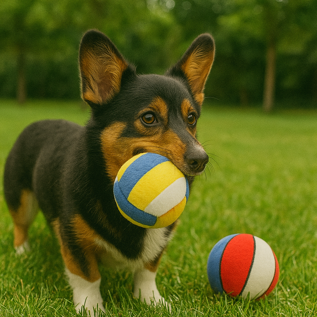 Plysjballong for hund