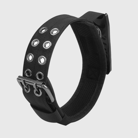 Collier pour grand chien noir