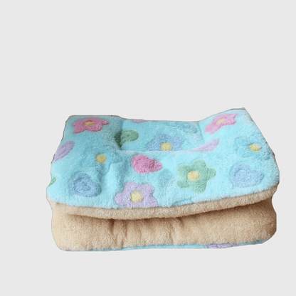 Coussin canapé pour chien fleur