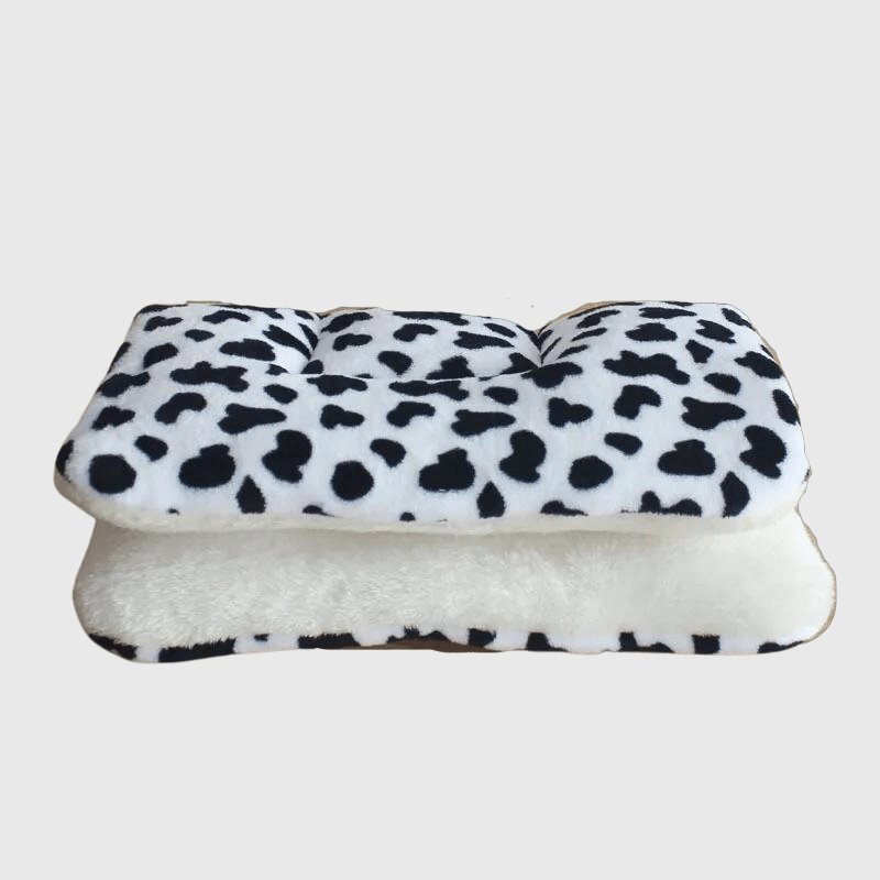 Coussin canapé pour chien vache