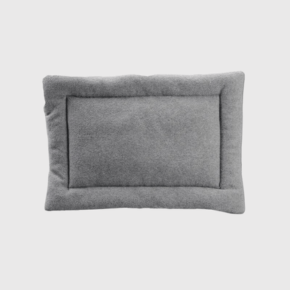 Coussin chaud pour chien gris