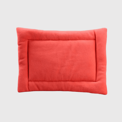 Coussin chaud pour chien orange