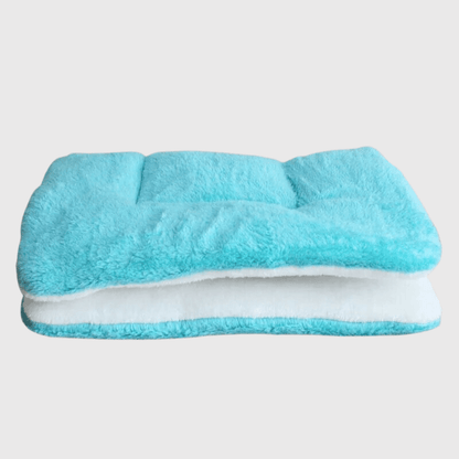 Coussin chien pour canape multicolore bleu ciel
