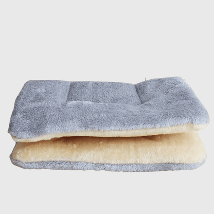 Coussin chien pour canape multicolore gris