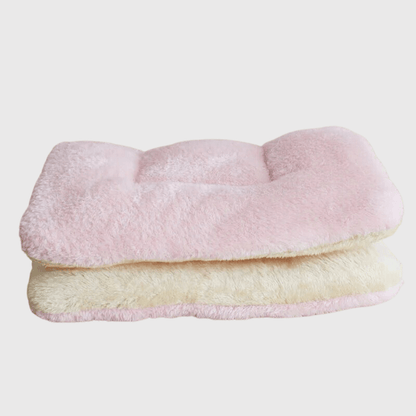Coussin chien pour canape multicolore rose clair