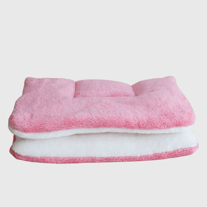 Coussin chien pour canape multicolore rose fonce
