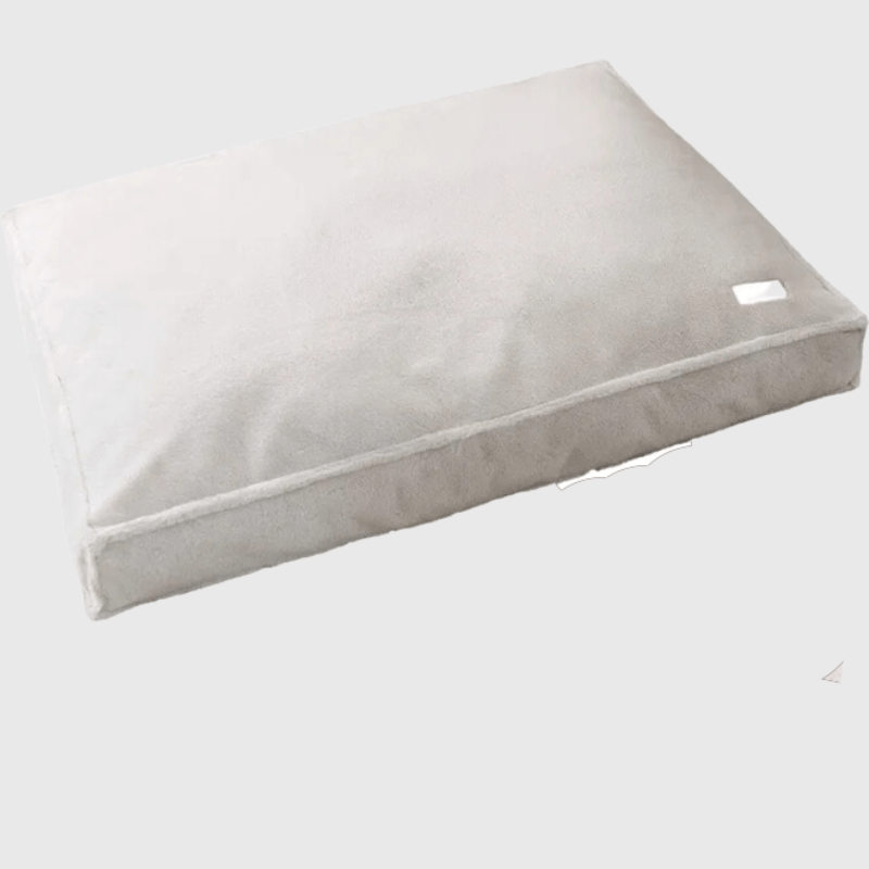 Coussin à mémoire de forme pour chien gris bis