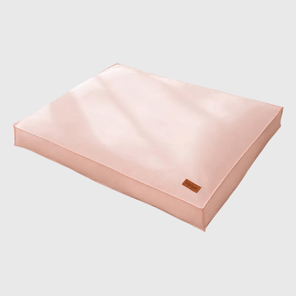 Coussin à mémoire de forme pour chien rose
