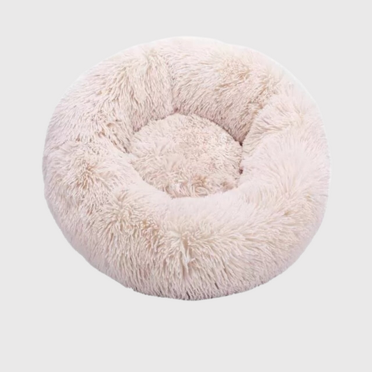 Coussin orthopedique pour chien blanc