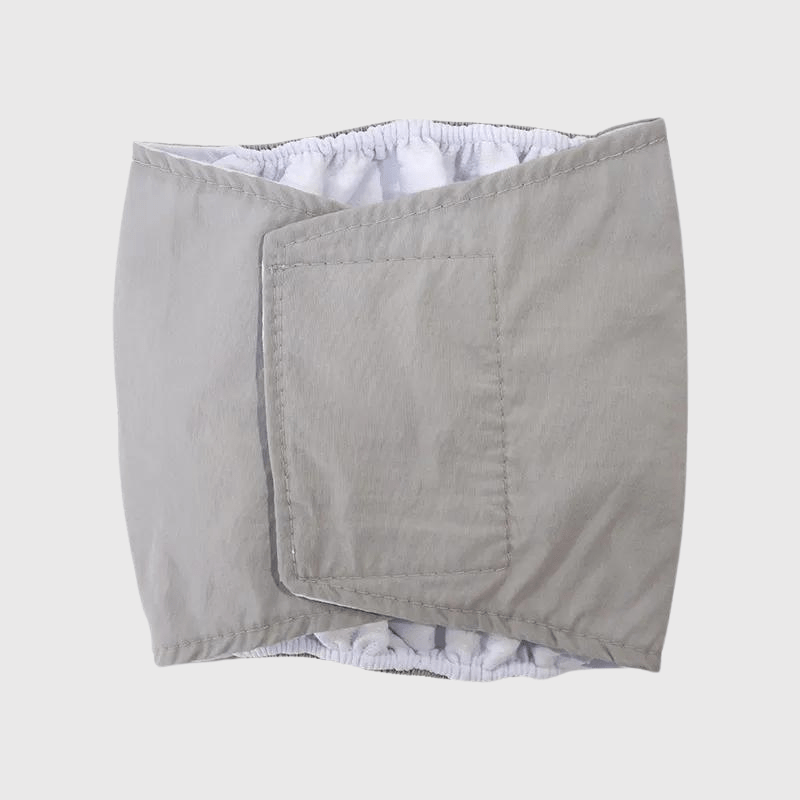 Culotte pour chien règle style 1 gris