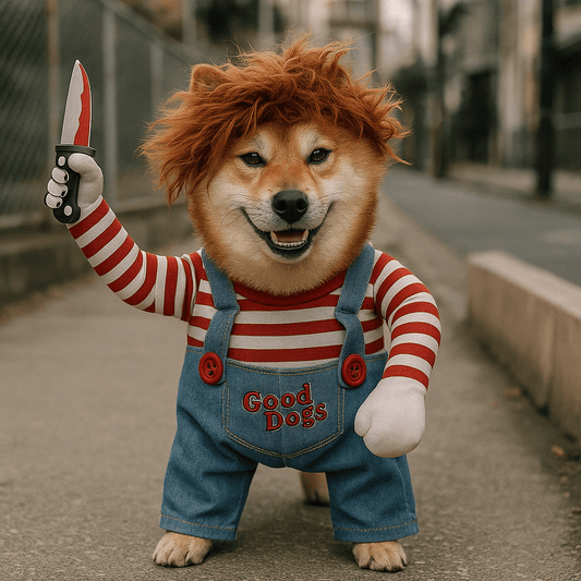 Deguisement chucky chien