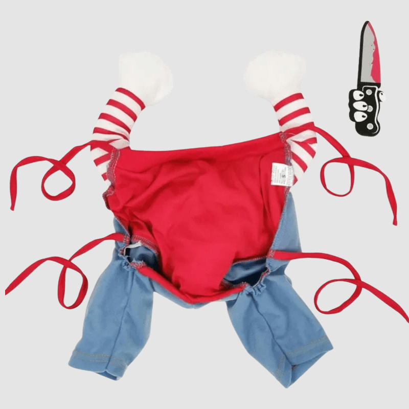 Deguisement chucky chien taille L