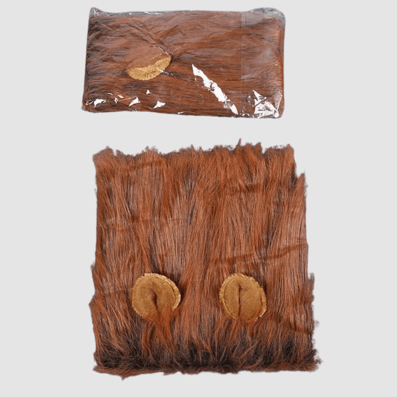 Deguisement gros chien marron foncee