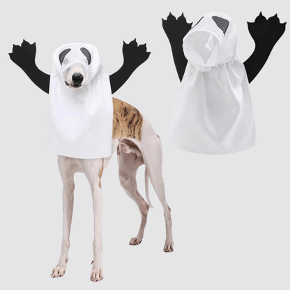 Deguisement halloween chien fantome modele