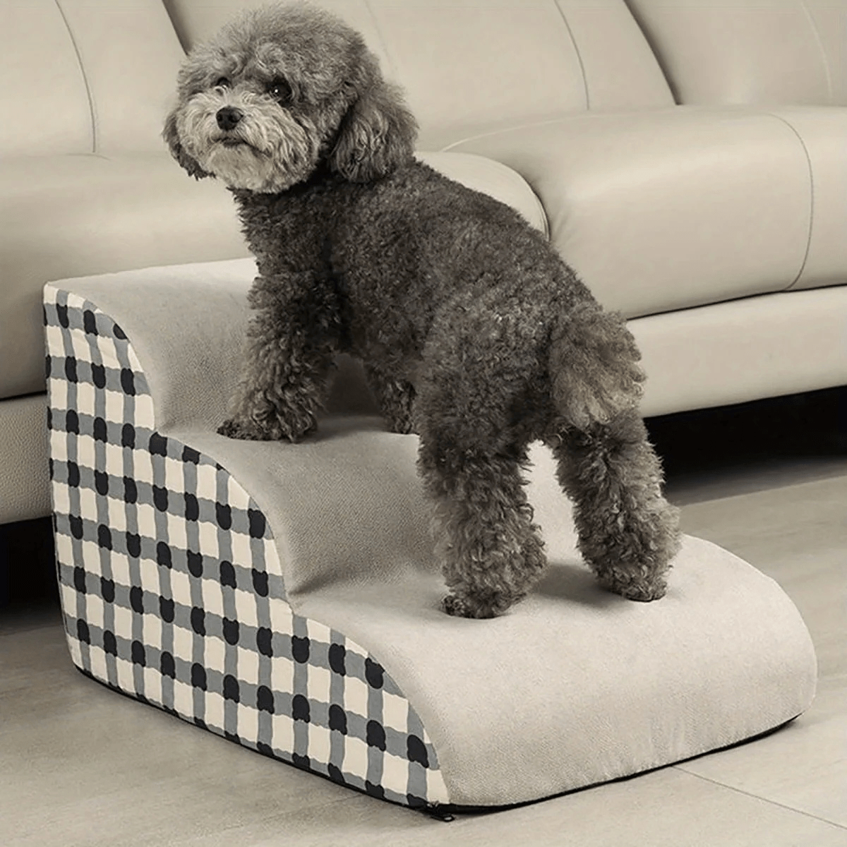 Escalier pour chien fatigue
