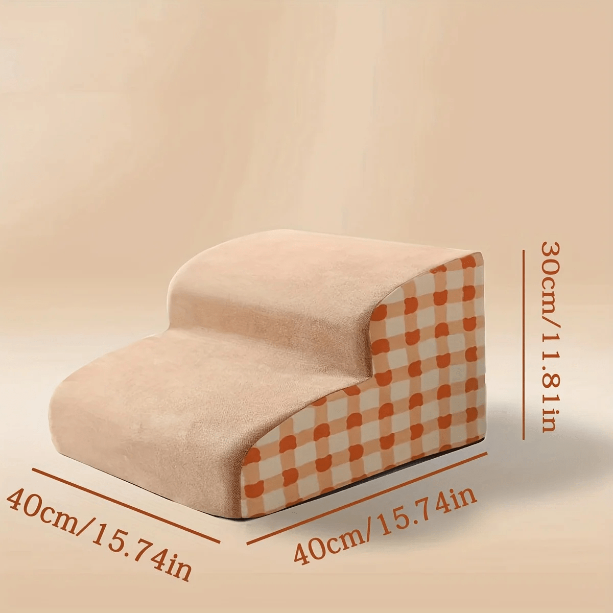 Escalier pour chien fatigue marron taille