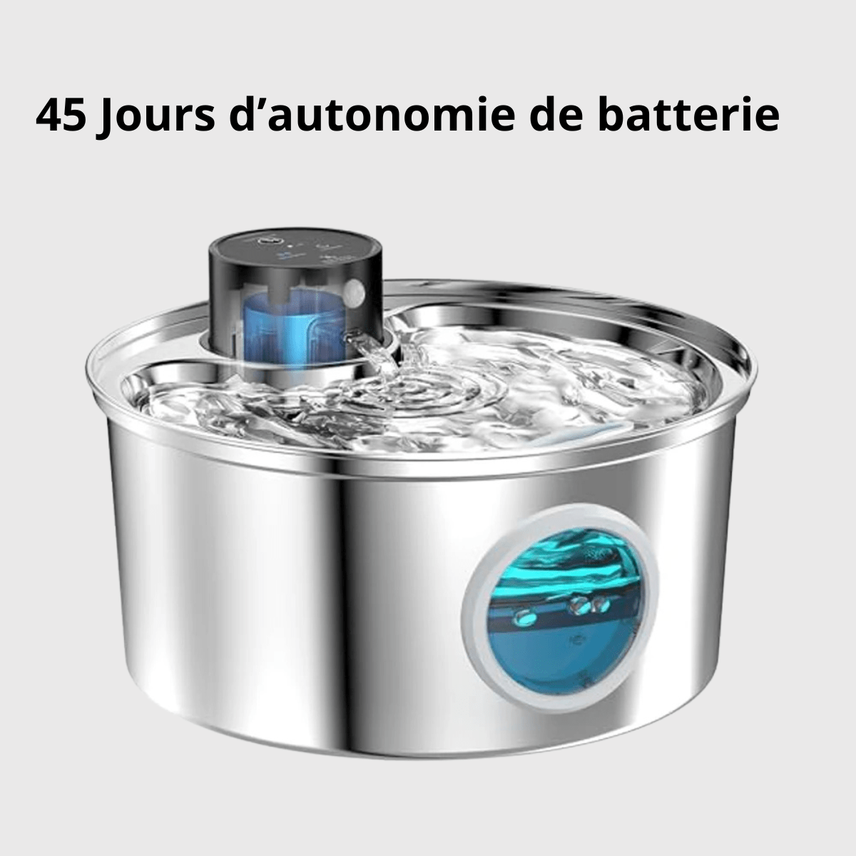 Fontaine a eau chien exterieur batterie