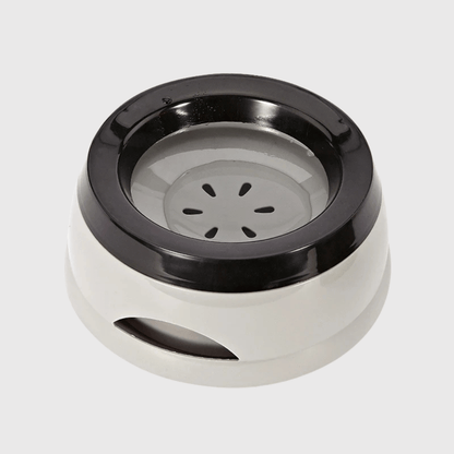 Gamelle eau chien anti eclaboussure gris