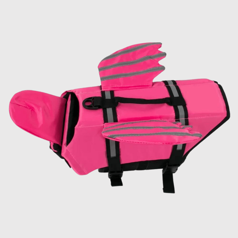 Gilet de sauvetage rigolo pour chien Rose
