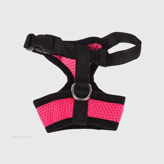 Harnais sport chien rose