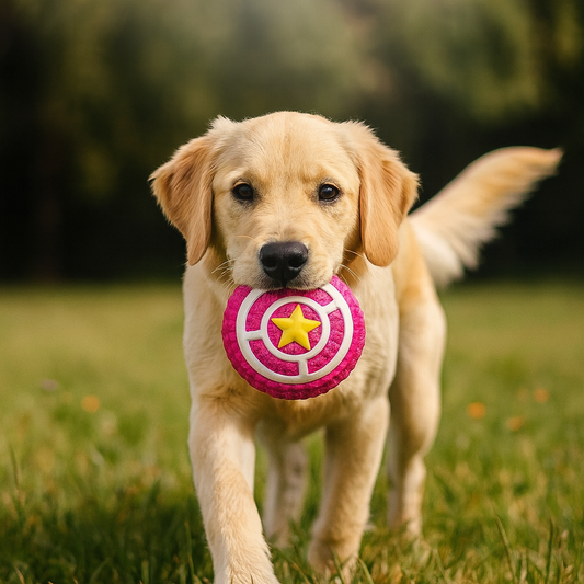 Jouet bouclier pour chien