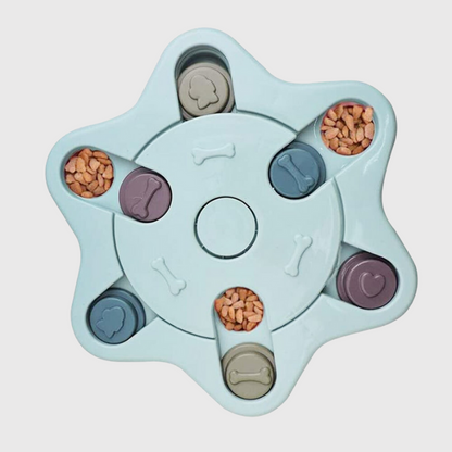 Jouet distributeur de croquettes pour chien